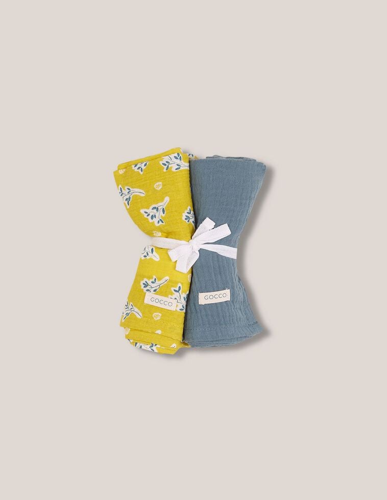 Pack de musselinas combinadas amarelo