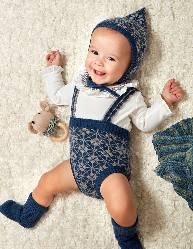 Body de manga comprida com gola smock branca