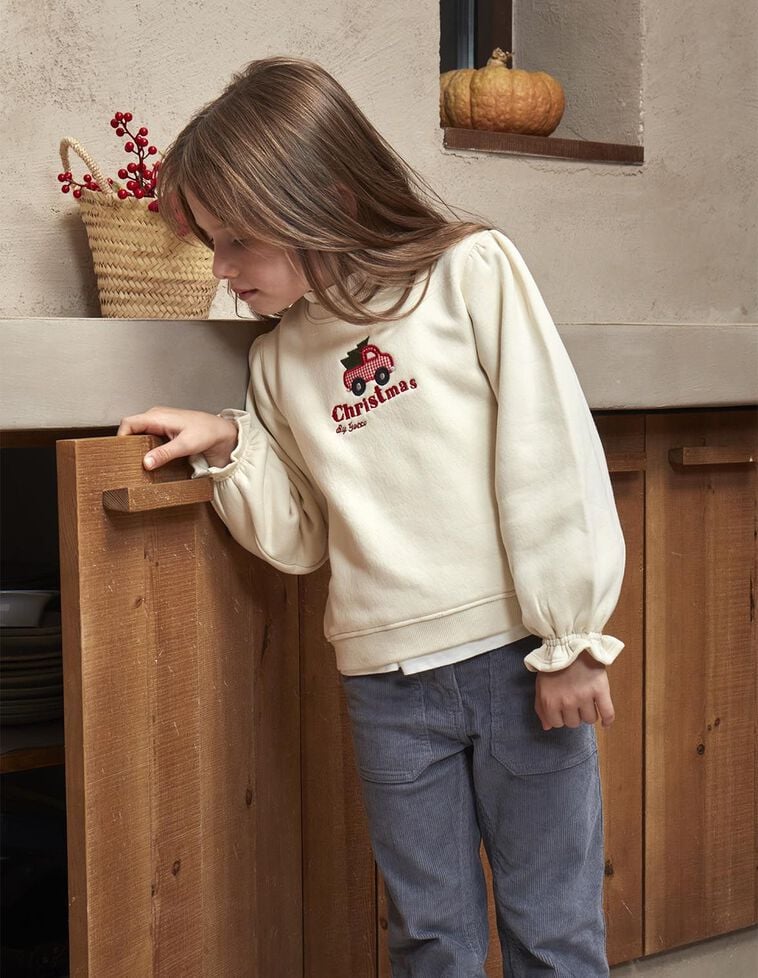 Sweatshirt edição de Natal pedra