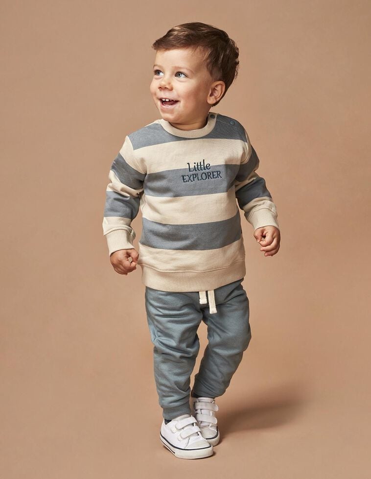 Calças de fato de treino azul claro